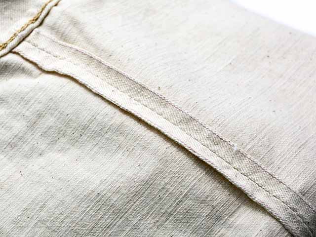 FULLCOUNT/フルカウント】「Wide Straight Denim Pants”Ecru Selvedge