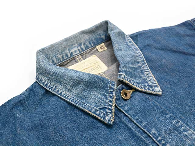 FULLCOUNT/フルカウント】「Denim Chore Jacket”Hand Wash”/デニム