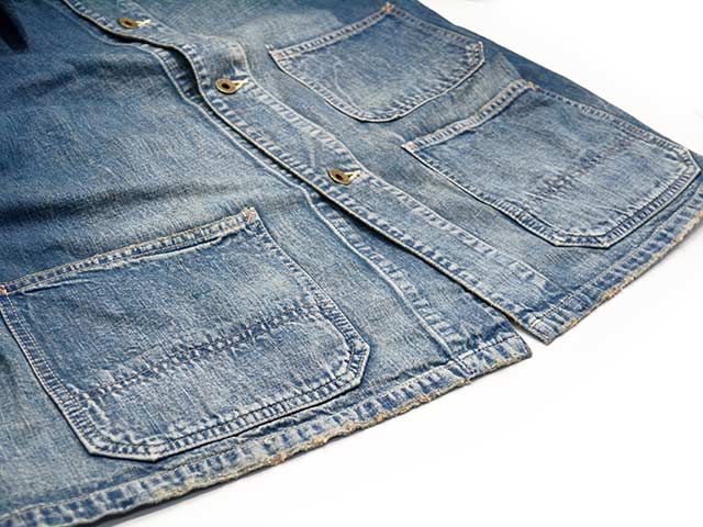 FULLCOUNT/フルカウント】「Denim Chore Jacket”Hand Wash”/デニム