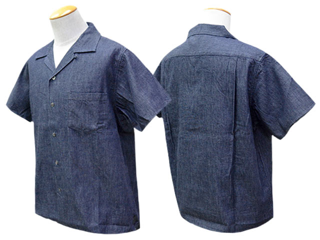 FULLCOUNT/フルカウント】2026SS「Denim Open Collar S/S Shirt/デニム