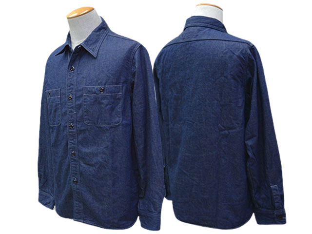 FULLCOUNT/フルカウント】「Denim Work Shirts/デニムワークシャツ
