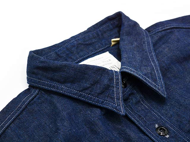 FULLCOUNT/フルカウント】「Denim Work Shirts/デニムワークシャツ