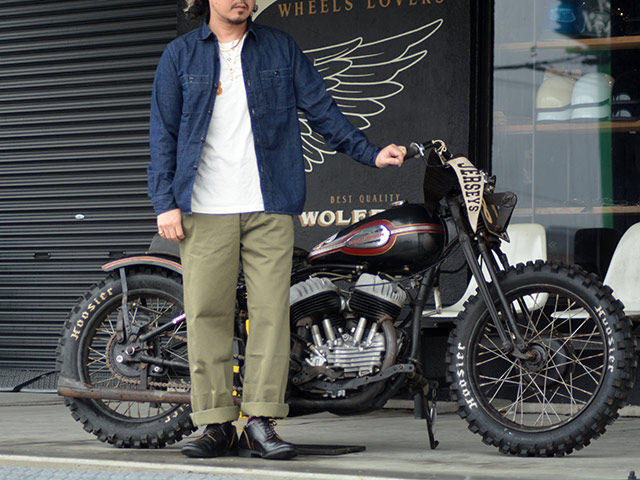 FULLCOUNT/フルカウント】「Denim Work Shirts/デニムワークシャツ
