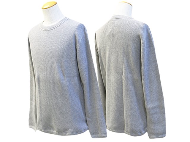 全3色【FULLCOUNT/フルカウント】2022AW「Heavy Weight Waffle L/S Tee