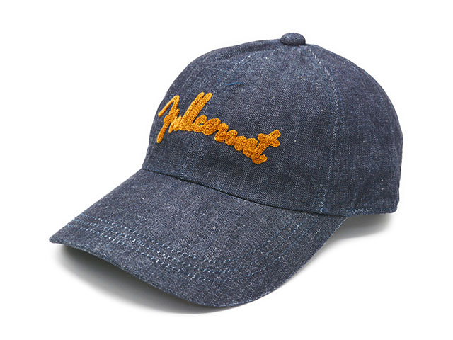 FULLCOUNT/フルカウント】「Chain Embroidery Denim Cap/チェーンエン