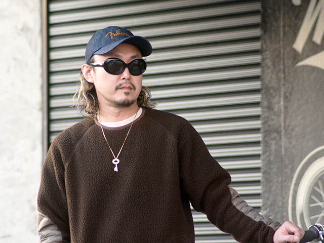 FULLCOUNT/フルカウント】「Chain Embroidery Denim Cap/チェーンエン