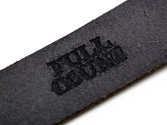 全2色【FULLCOUNT/フルカウント】「Wild Leather Narrow Belt/ワイルド