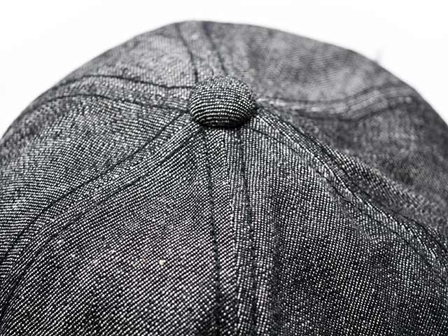 全2色【FULLCOUNT/フルカウント】2026SS「Black FULL Wappen Denim Cap