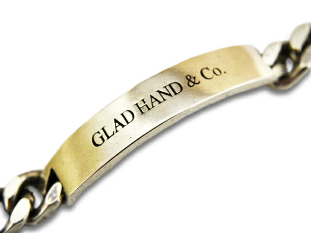 GLAD HAND/グラッドハンド】「ID Bracelet/IDブレスレット」(Silver925