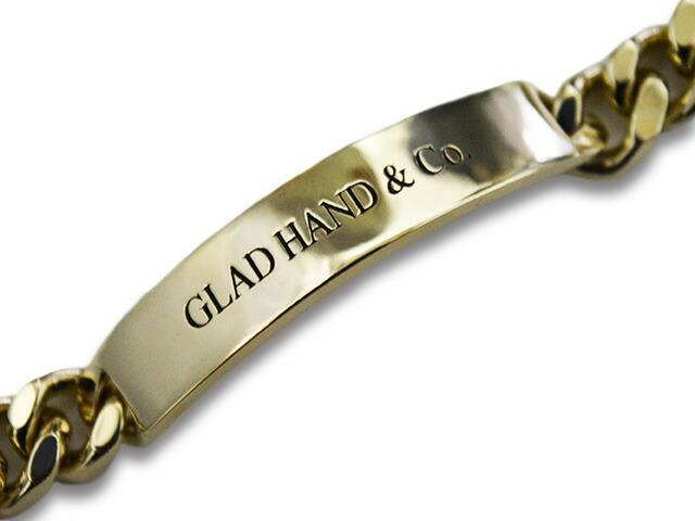 GLADHAND & Co. グラッドハンド ブレスレット ロゴ ID ブレスレット