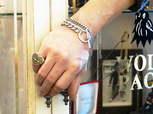 GLAD HAND/グラッドハンド】「Narrow Chain Bracelet/ナローチェーン