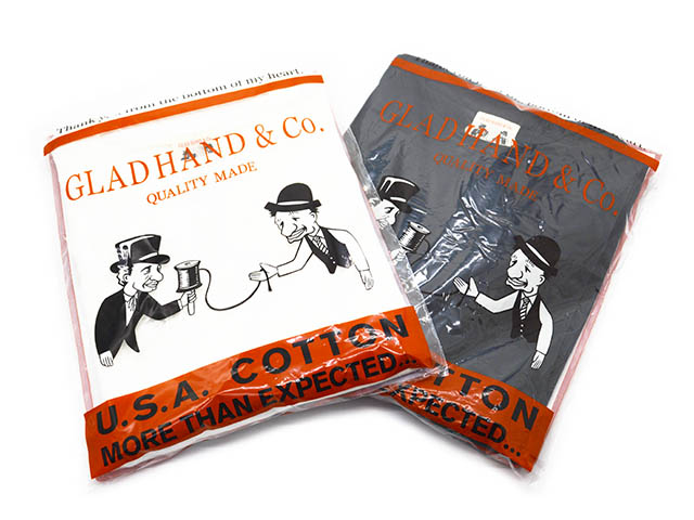 30% OFF)全2色【GLAD HAND/グラッドハンド】「Pack Tee”Half Sleeve