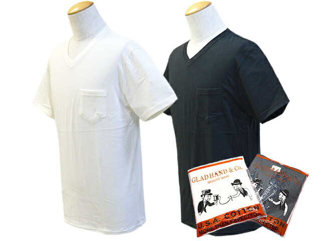 30% OFF)全2色【GLAD HAND/グラッドハンド】「Pack Tee”Standard V