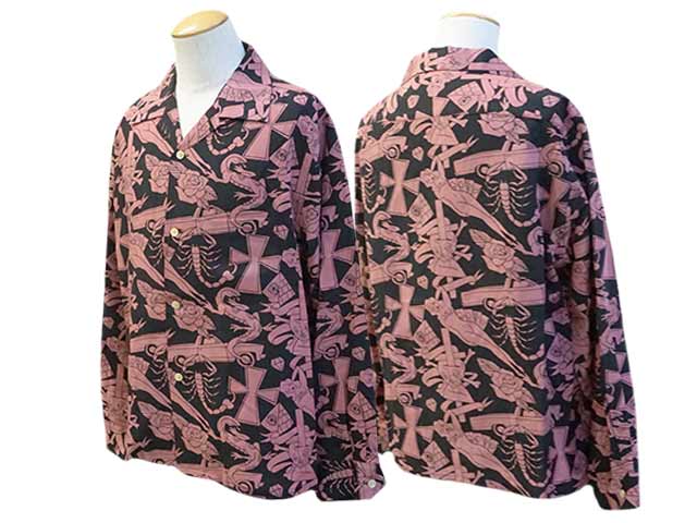 全2色【GANGSTERVILLE/ギャングスタービル】2023AW「Arizona 66 L/S