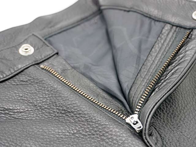 DEVILS レザーパンツ サイズ32 ブーツカット DEVILS レザーパンツ