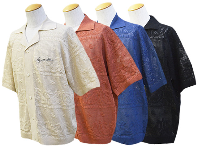50% OFF)全4色【GANGSTERVILLE/ギャングスタービル】2024SS「Jacquard