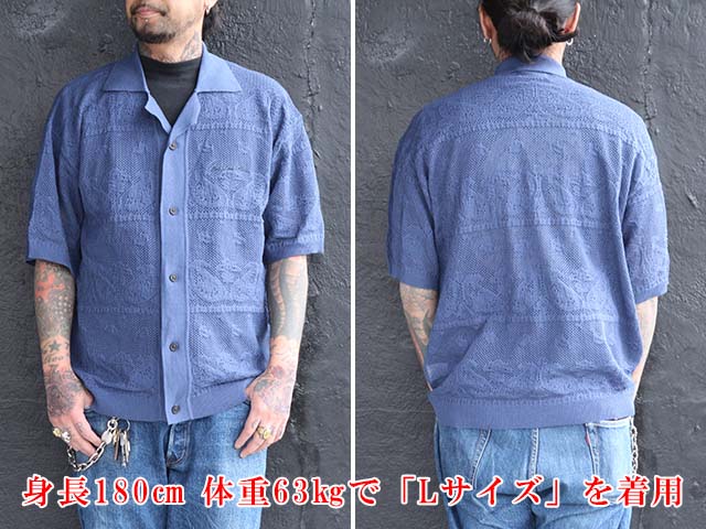 50% OFF)全4色【GANGSTERVILLE/ギャングスタービル】2024SS「Jacquard