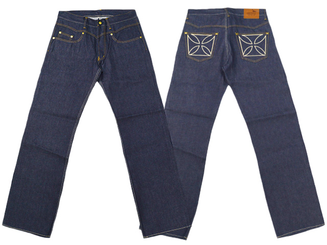 GANGSTERVILLE/ギャングスタービル】「Thug Denim”IRON CROSS