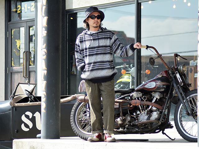 30% OFF)【GANGSTERVILLE/ギャングスタービル】2025SS「Locos Pullover