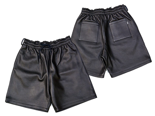 COMEDY TRAGEDY - SHORTS 短パン ギャングスタービル GANGSTERVILLE/ギャングスタービル】2025SS「Locos Leather Shorts