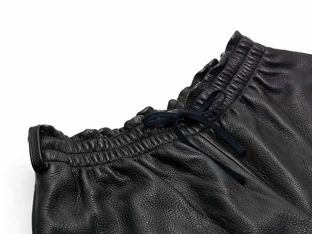 GANGSTERVILLE/ギャングスタービル】2025SS「Locos Leather Shorts