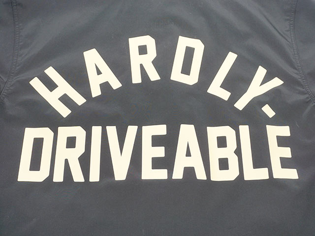 HARDLY- DRIVEABLEコーチジャケット黒Lサイズ Three-layer coach jacket Black - HARDLY-DRIVEABLE