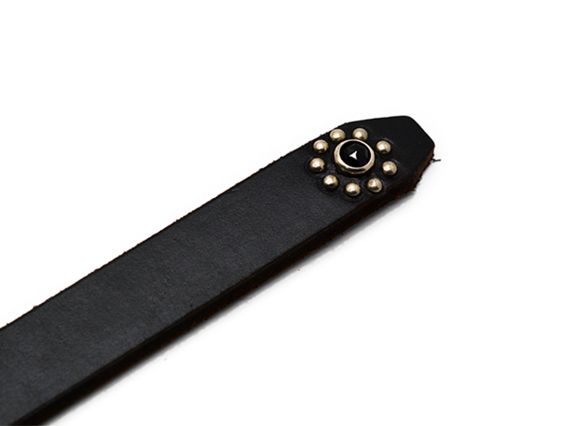 HTC(Hollywood Trading Company)】「0.75inch Leather Studs Belt