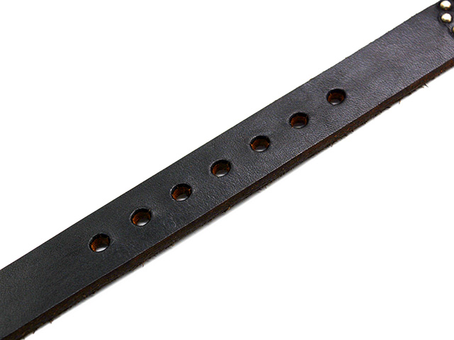全2色【HTC/エイチティーシー】「0.75inch Leather Studs Belt