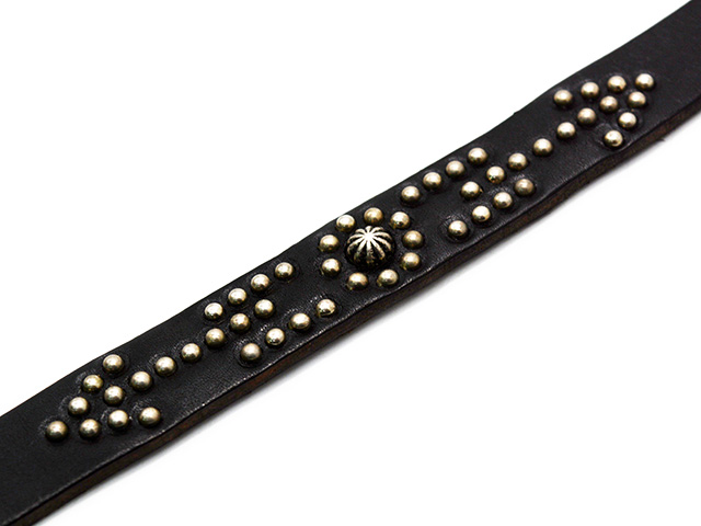 全2色【HTC(Hollywood Trading Company)】「Leather Studs Bracelet