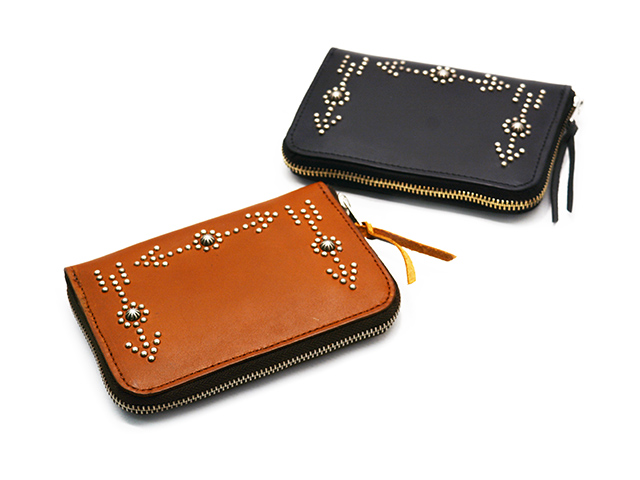 tig様 訳ありHTC STAR BURST ZIPPER WALLET BLK 全2色【HTC(Hollywood Trading Company)】「Zipper Midium Wallet