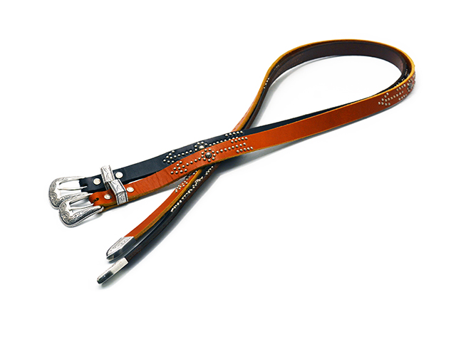 全2色【HTC】「0.75inch Leather Western Narrow Belt 全2色【HTC】「0.75inch Leather Western Narrow Belt