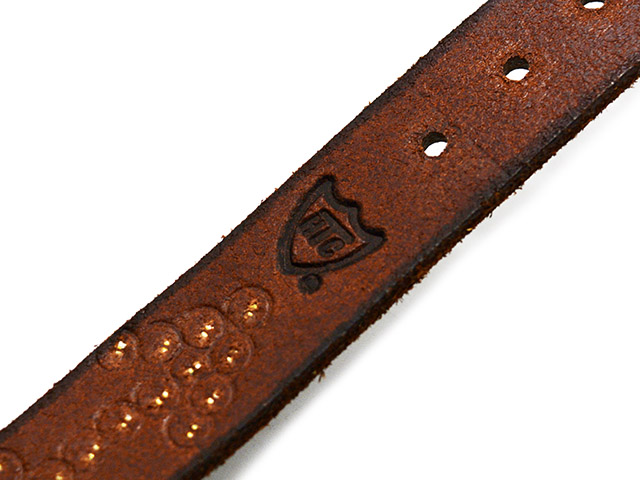 全2色【HTC】「0.75inch Leather Western Narrow Belt