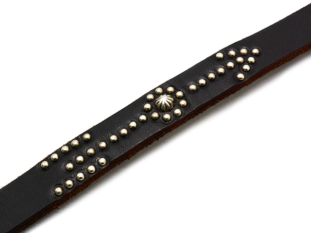 全2色【HTC】「0.75inch Leather Western Narrow Belt