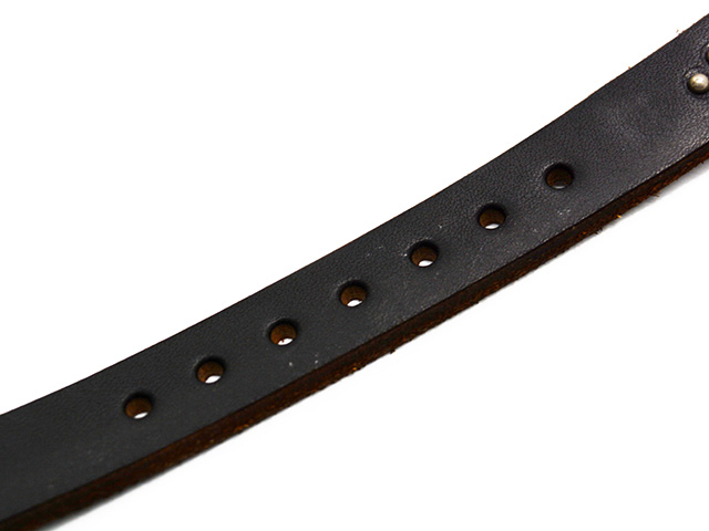 全2色【HTC】「0.75inch Leather Western Narrow Belt