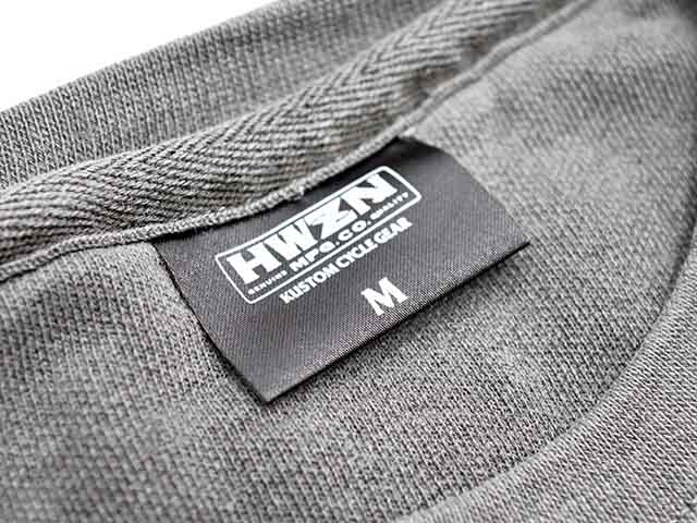 HWZN BROSS/ハウゼンブロス】2023AW「Garment Dyed Crew Neck Sweat 