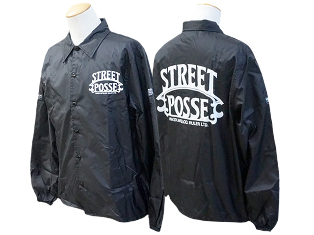 【HWZN BROSS/ハウゼンブロス】×【RULER/ルーラー】2023AW「SP Plaque Coach Jacket”STREET  POSSE”/SPプラークコーチジャケット