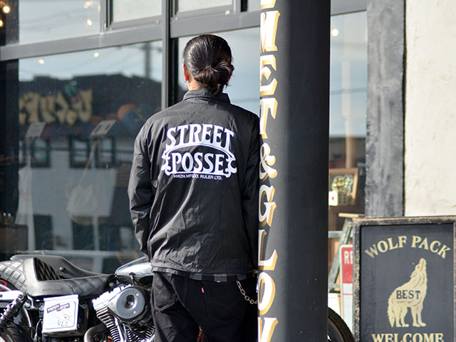 HWZN BROSS/ハウゼンブロス】×【RULER/ルーラー】2023AW「SP Plaque Coach Jacket”STREET  POSSE”/SPプラークコーチジャケット