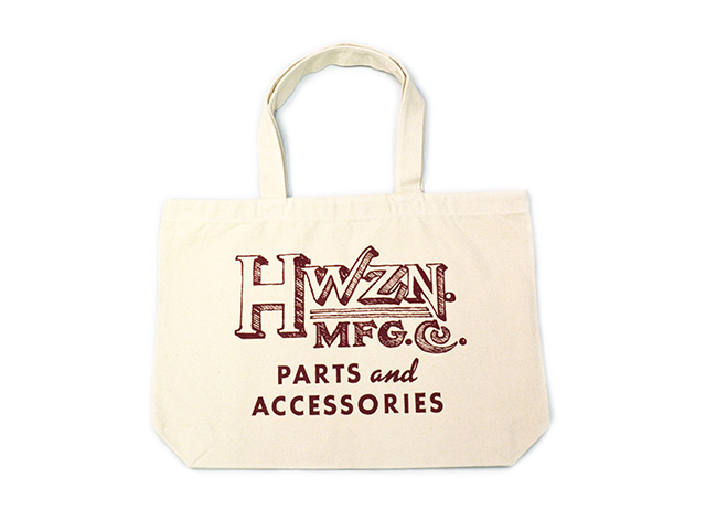 HWZN BROSS/ハウゼンブロス】「Canvas Big Tote Bag/キャンバスビッグ