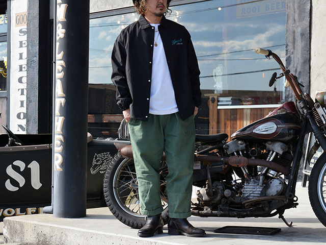 HWZN BROSS/ハウゼンブロス】2025AW「Shadow Script Coach Jacket