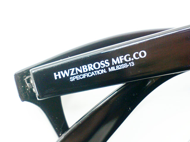 HWZN BROSS/ハウゼンブロス】「2way Sunglass/2ウェイサングラス
