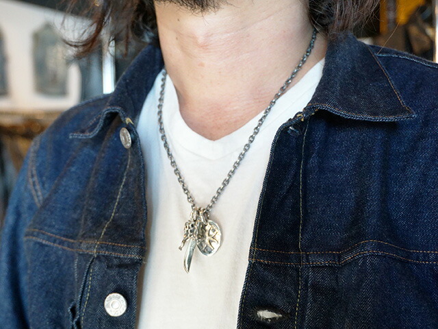 HWZN BROSS/ハウゼンブロス】「Bleah Skull Pendant Top/ブリースカル