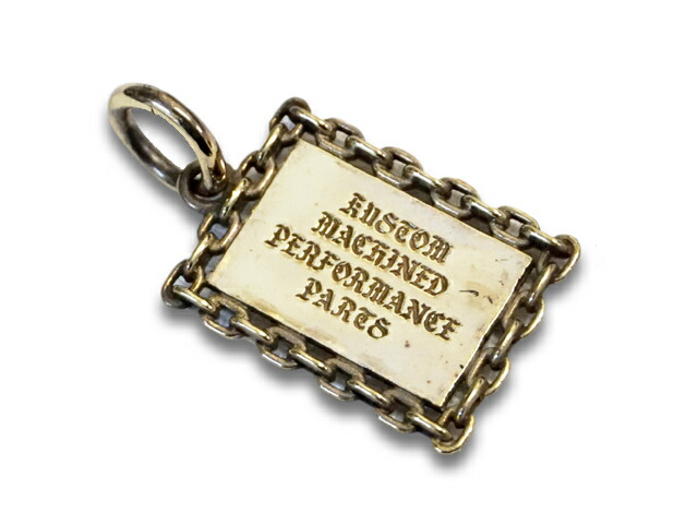 HWZN BROSS/ハウゼンブロス】「Chain Plate Flame Pendant Top 