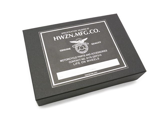 HWZN BROSS/ハウゼンブロス】「Twisted License Frame/ツイステッド