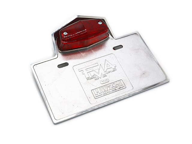 HWZN BROSS/ハウゼンブロス】「Hood Lite Metal Plate/フードライト