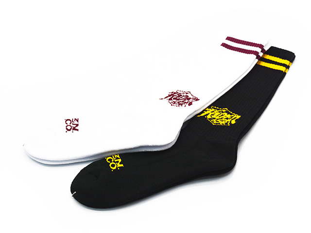 ボロボロソックス 全2色【HWZN BROSS/ハウゼンブロス】2026SS「Sealed Logo Boots Sox