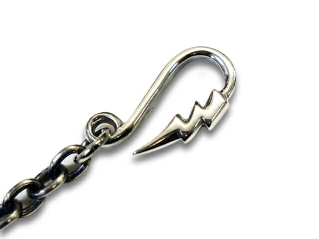 全3サイズ【HWZN BROSS/ハウゼンブロス】「Thunder Hook  Chain”Wide”/サンダーフックチェーン”ワイド”」(Silver925)(ハーレー/WOLF PACK/ウルフパック)