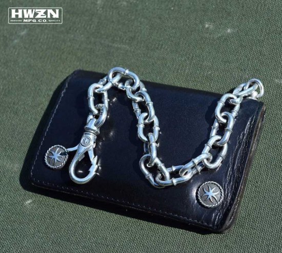 HWZN BROSS/ハウゼンブロス】「Thunder Hook Wallet Chain/サンダー 