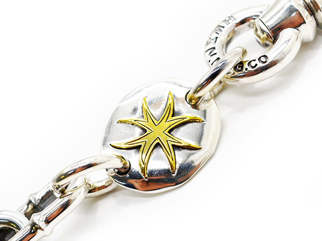 HWZN BROSS/ハウゼンブロス】「Thunder Hook Wallet Chain”Medal