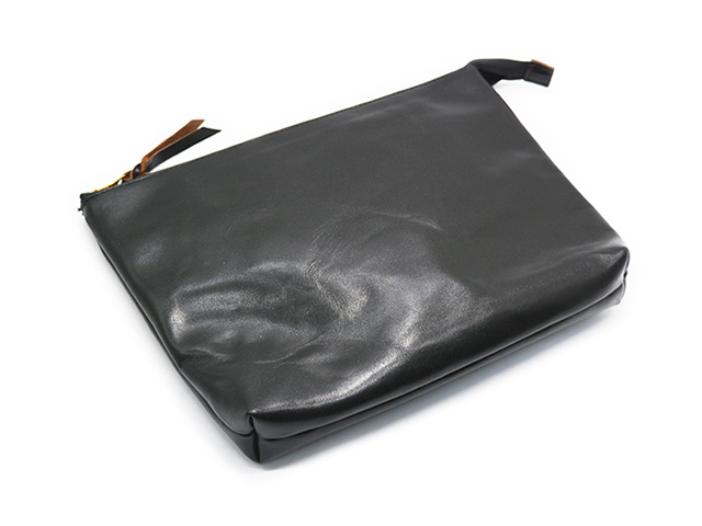 全2色【INCEPTION/インセプション】「Horse Hide Pouch”LARGE”/ホース