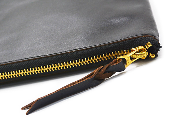 全2色【INCEPTION/インセプション】「Horse Hide Pouch”LARGE”/ホース